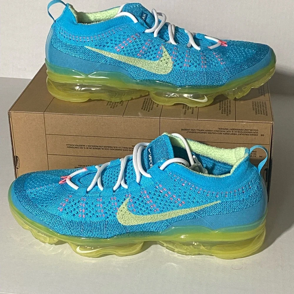 Nike Air Vapormax 2023 FK Flyknit Baltic Blue DV1678-400 Men's Sz 12 - Picture 1 of 7